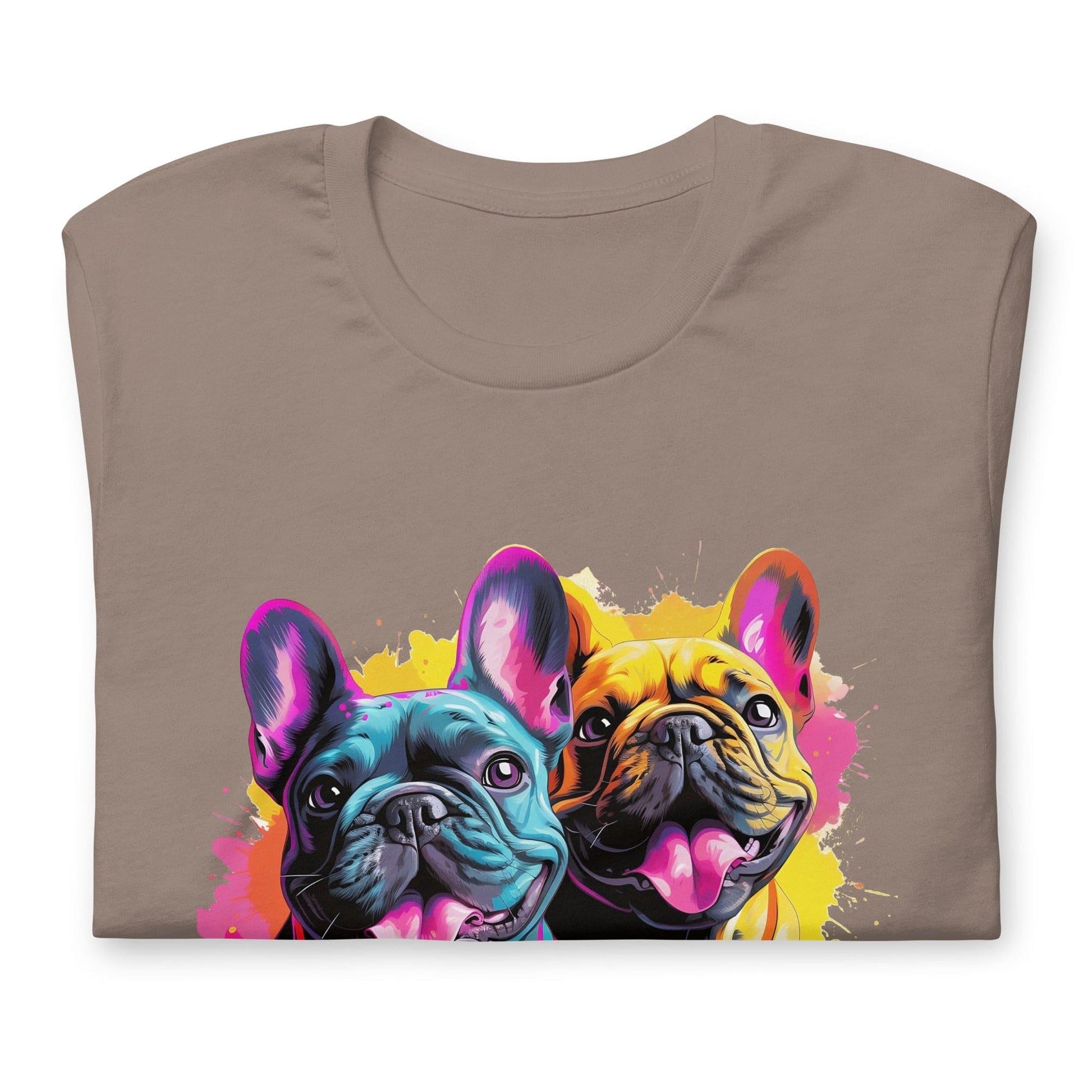 French Bulldog Playful Duo - Unisex t-shirt - Frenchie Emporium