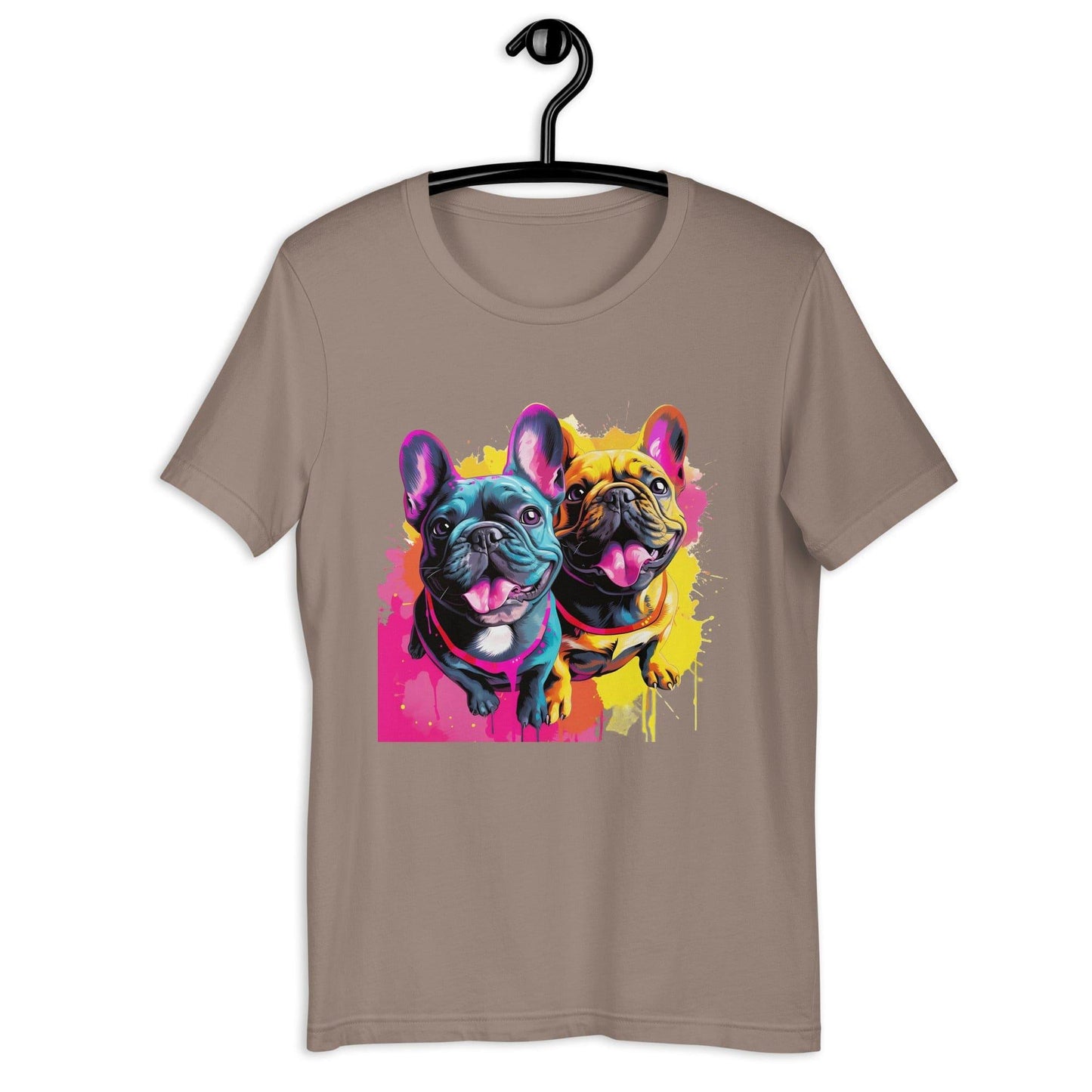 French Bulldog Playful Duo - Unisex t-shirt