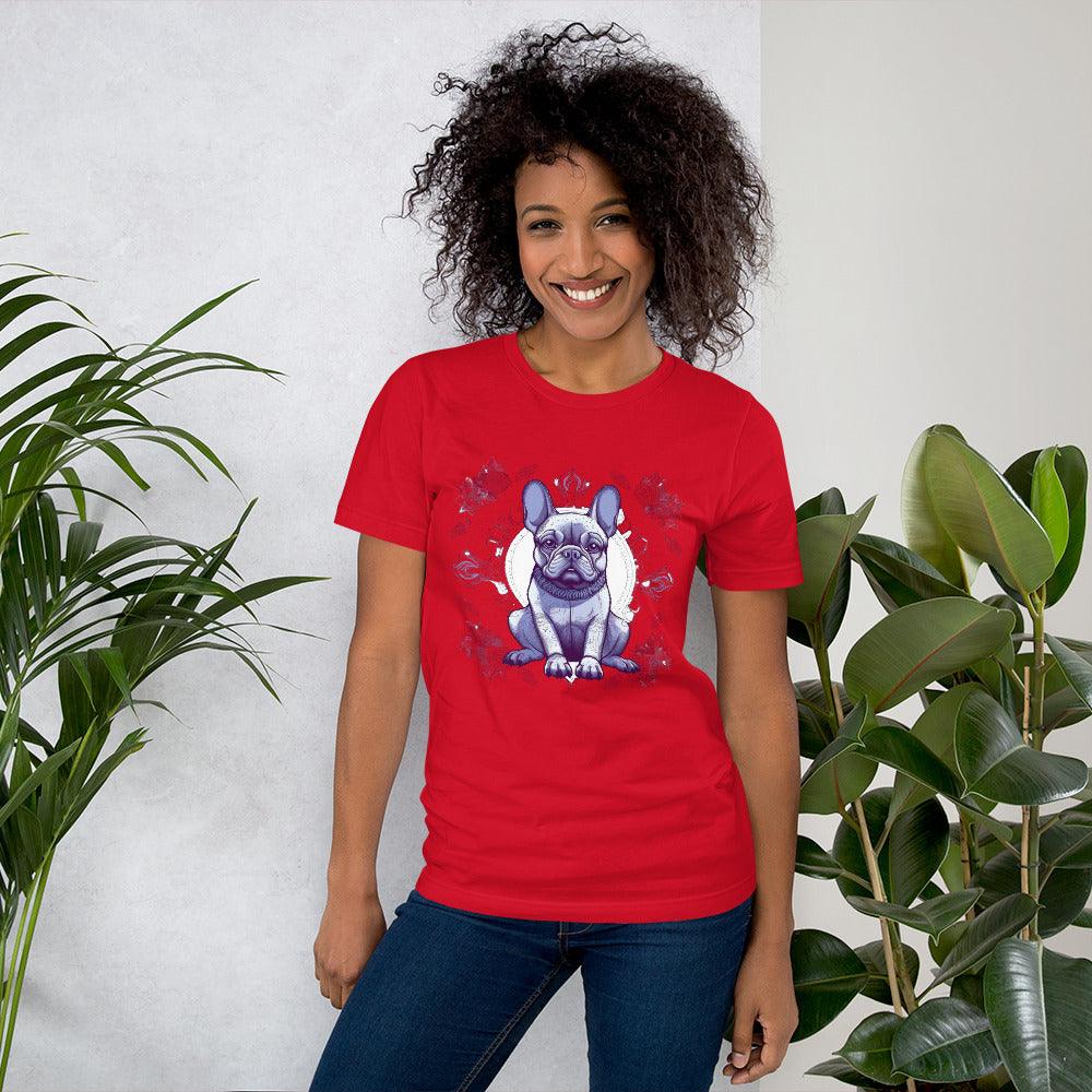 Zen Frenchie Yoga Pose-Unisex T-shirt - Frenchie Emporium