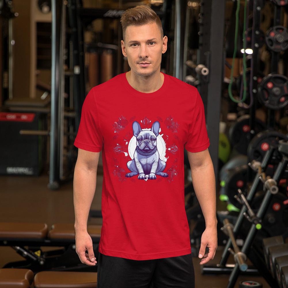 Zen Frenchie Yoga Pose-Unisex T-shirt - Frenchie Emporium