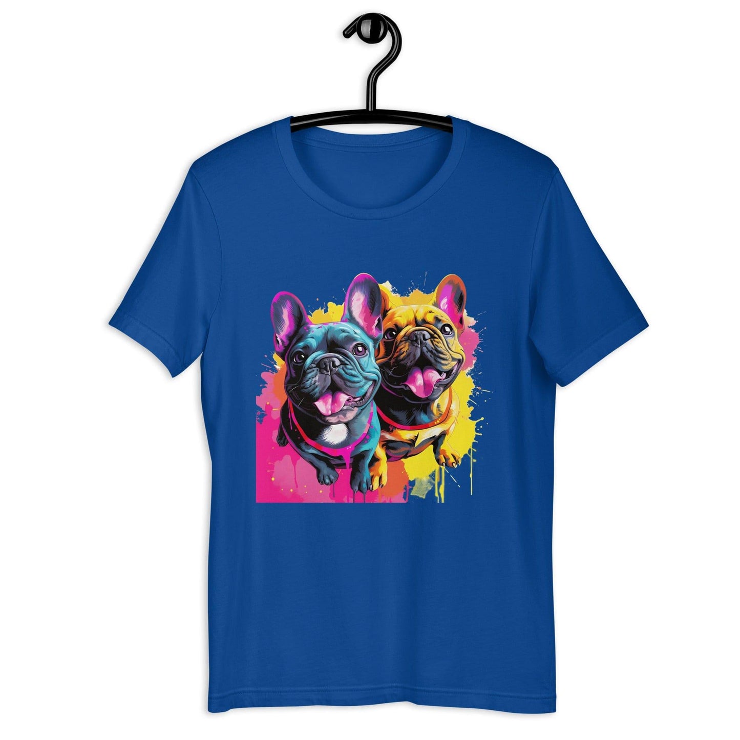 French Bulldog Playful Duo - Unisex t-shirt