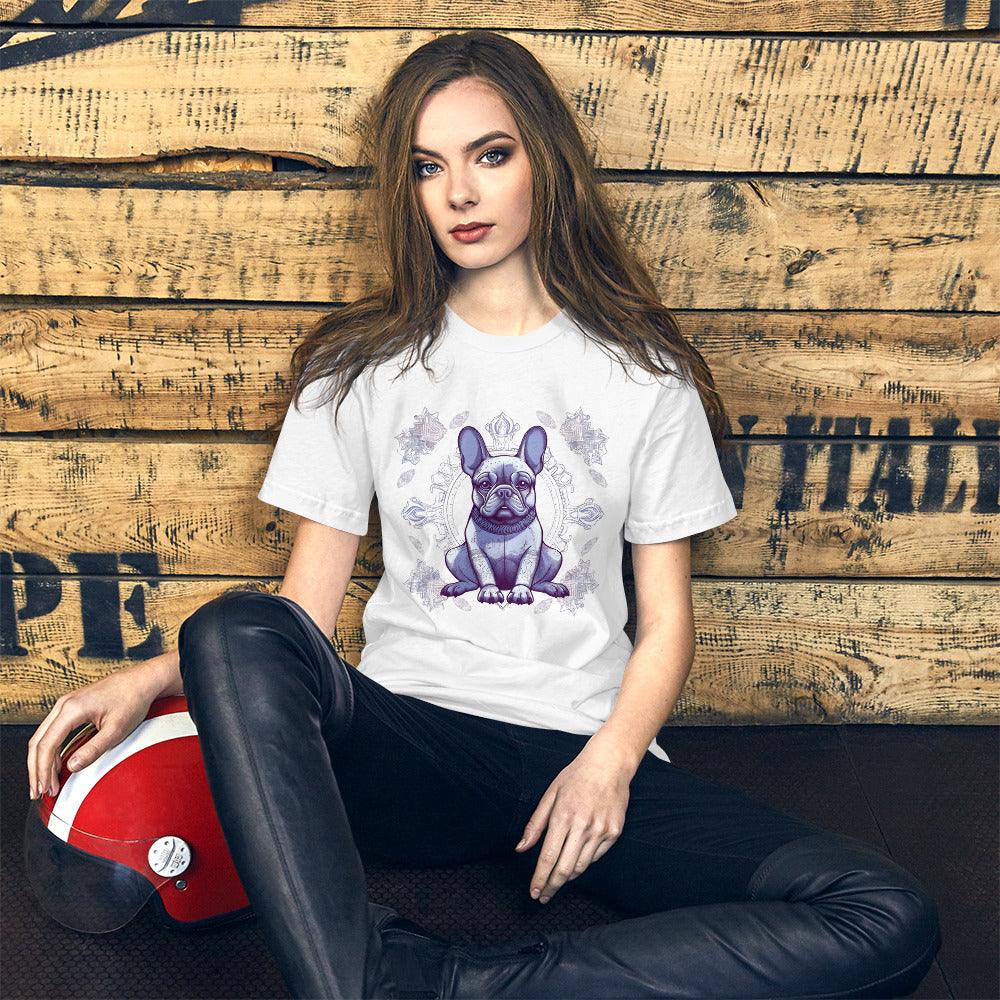 Zen Frenchie Yoga Pose-Unisex T-shirt - Frenchie Emporium