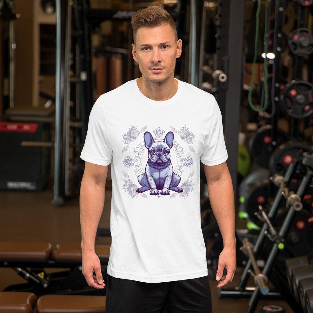 Zen Frenchie Yoga Pose-Unisex T-shirt - Frenchie Emporium
