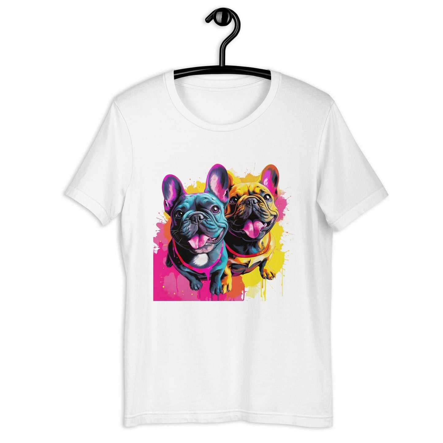 French Bulldog Playful Duo - Unisex t-shirt