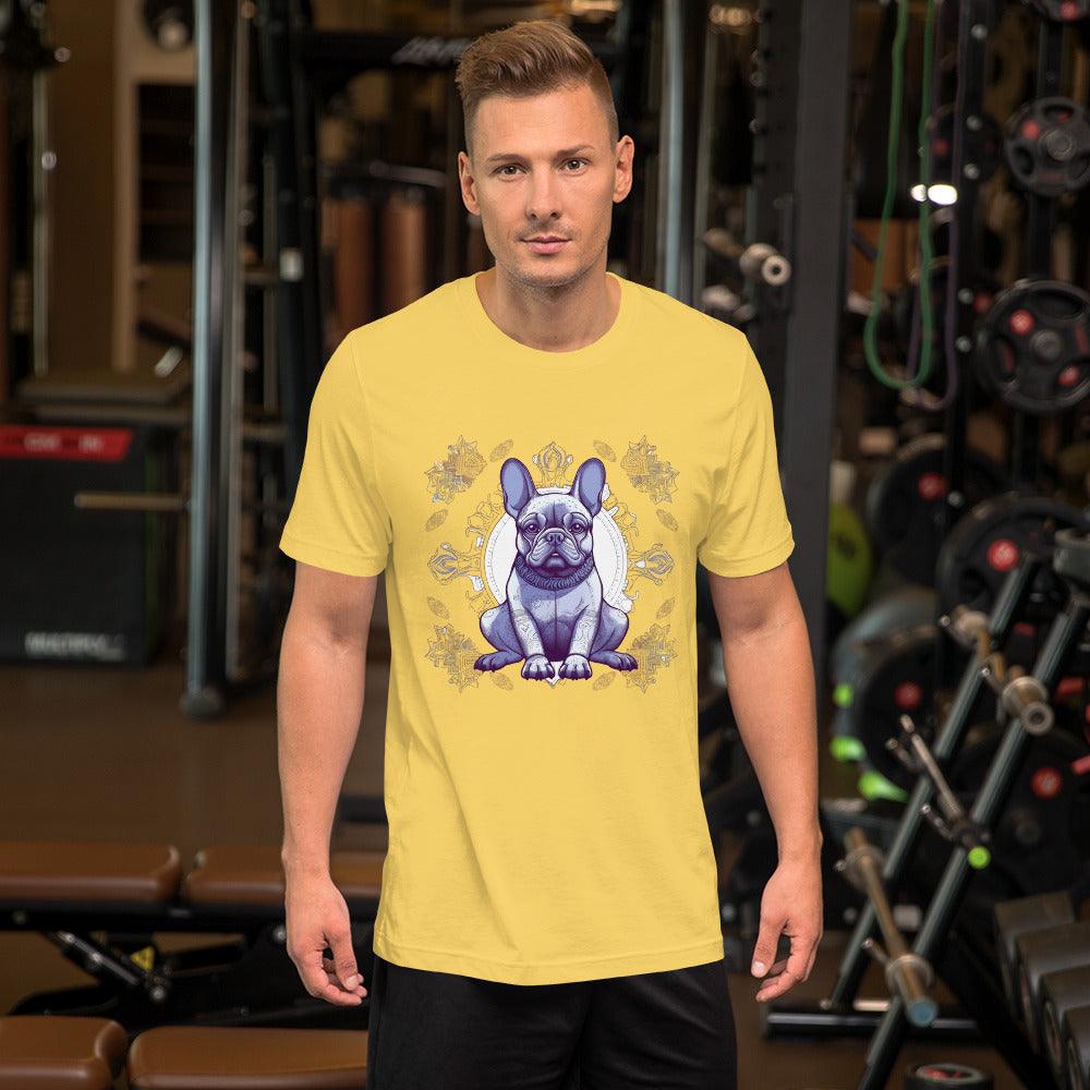 Zen Frenchie Yoga Pose-Unisex T-shirt - Frenchie Emporium