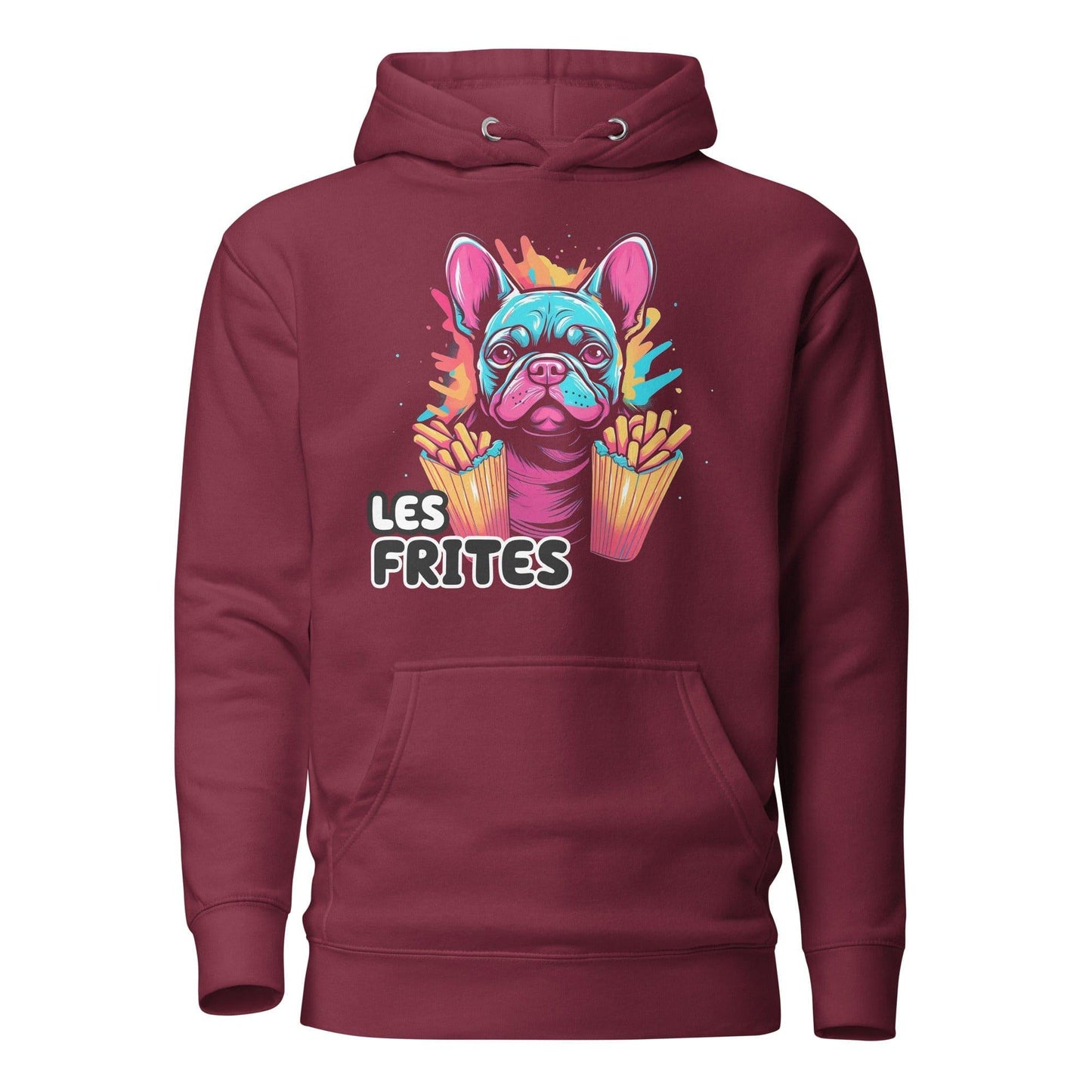 Les Frites Frenchie Unisex Hoodie - Frenchie Emporium