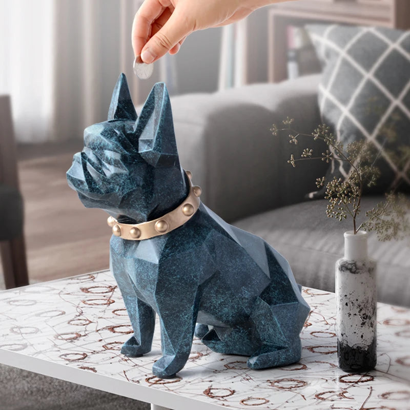 French Bulldog coin bank box (piggy bank)