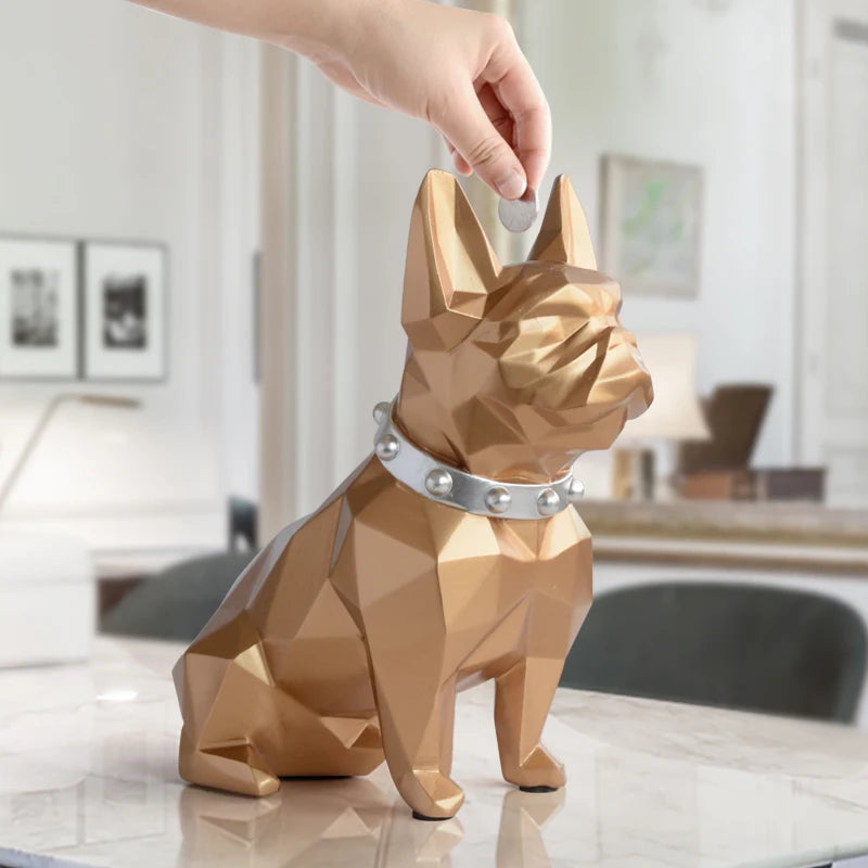 French Bulldog coin bank box (piggy bank)