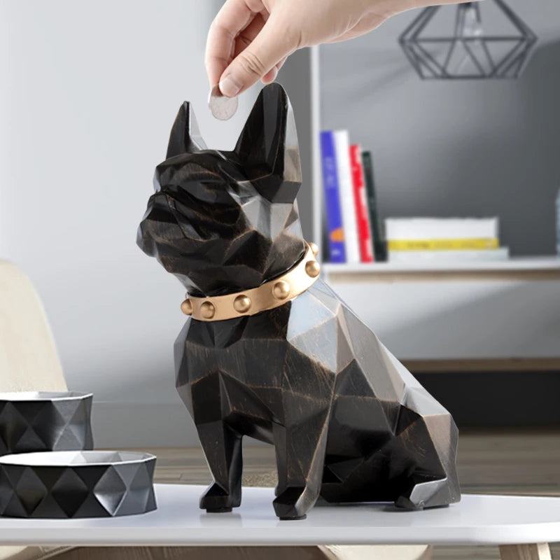 French Bulldog coin bank box (piggy bank)