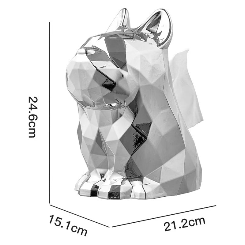 French Bulldog Tissue Box