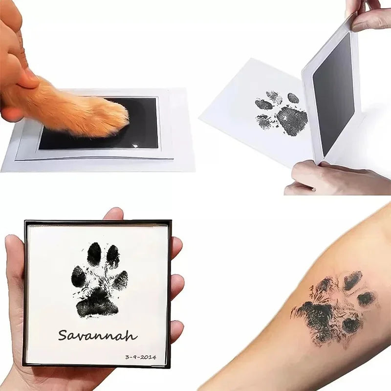 French Bulldog Paw Print Pad -Non-toxic 
(available in 4 colours)