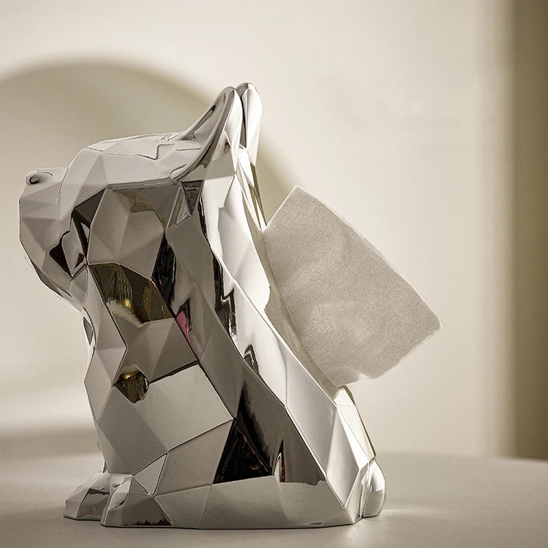 French Bulldog Tissue Box