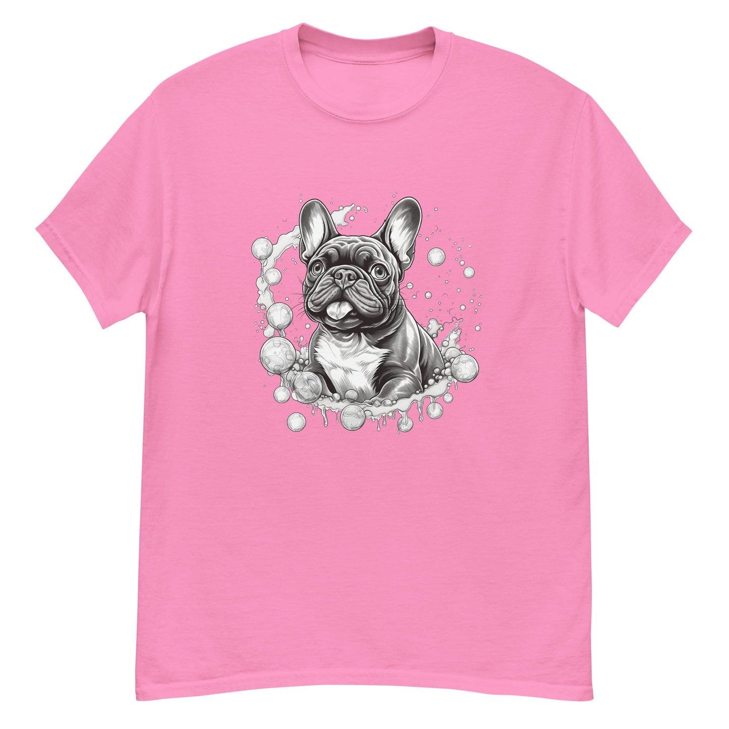 Bubbles French Bulldog - Unisex T-Shirt