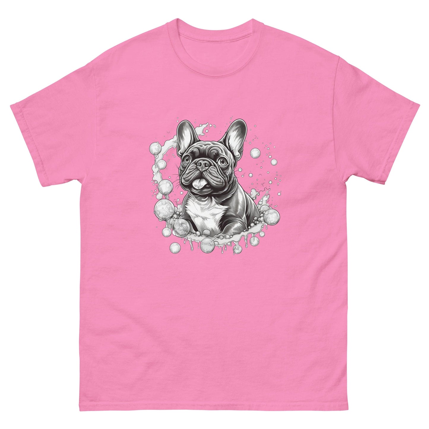 Bubbles French Bulldog - Unisex T-Shirt