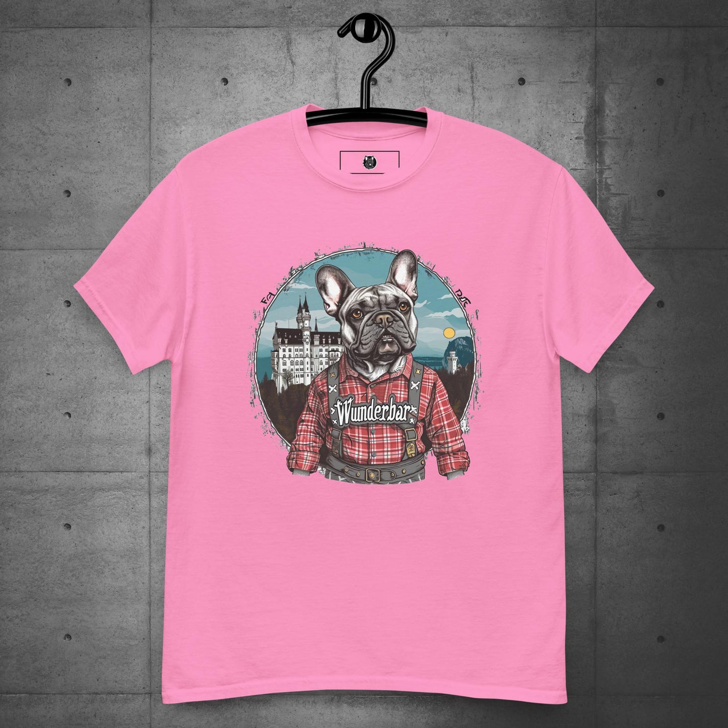 Wunderbar Frenchie in Lederhosen Unisex T-Shirt