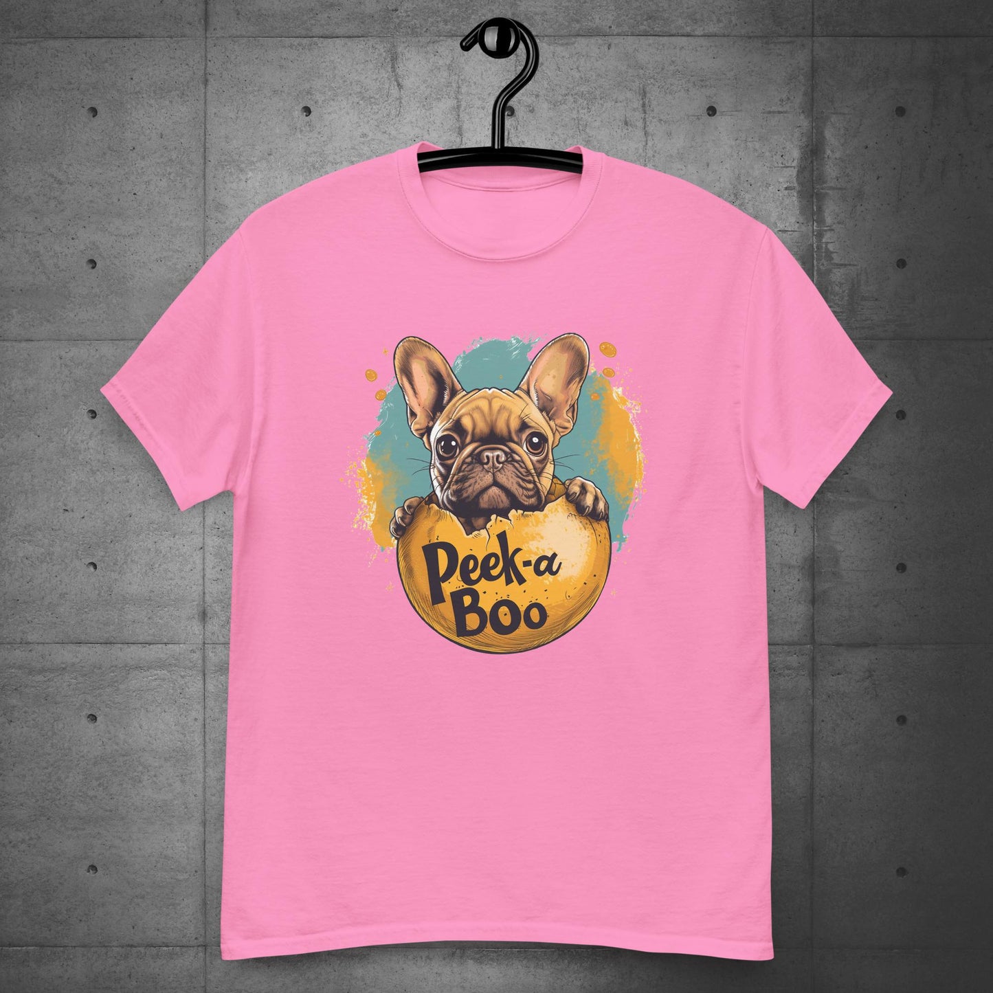 Peek-a-Boo Frenchie - Unisex T-Shirt