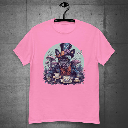 Mad Hatter Frenchie - Unisex T-Shirt