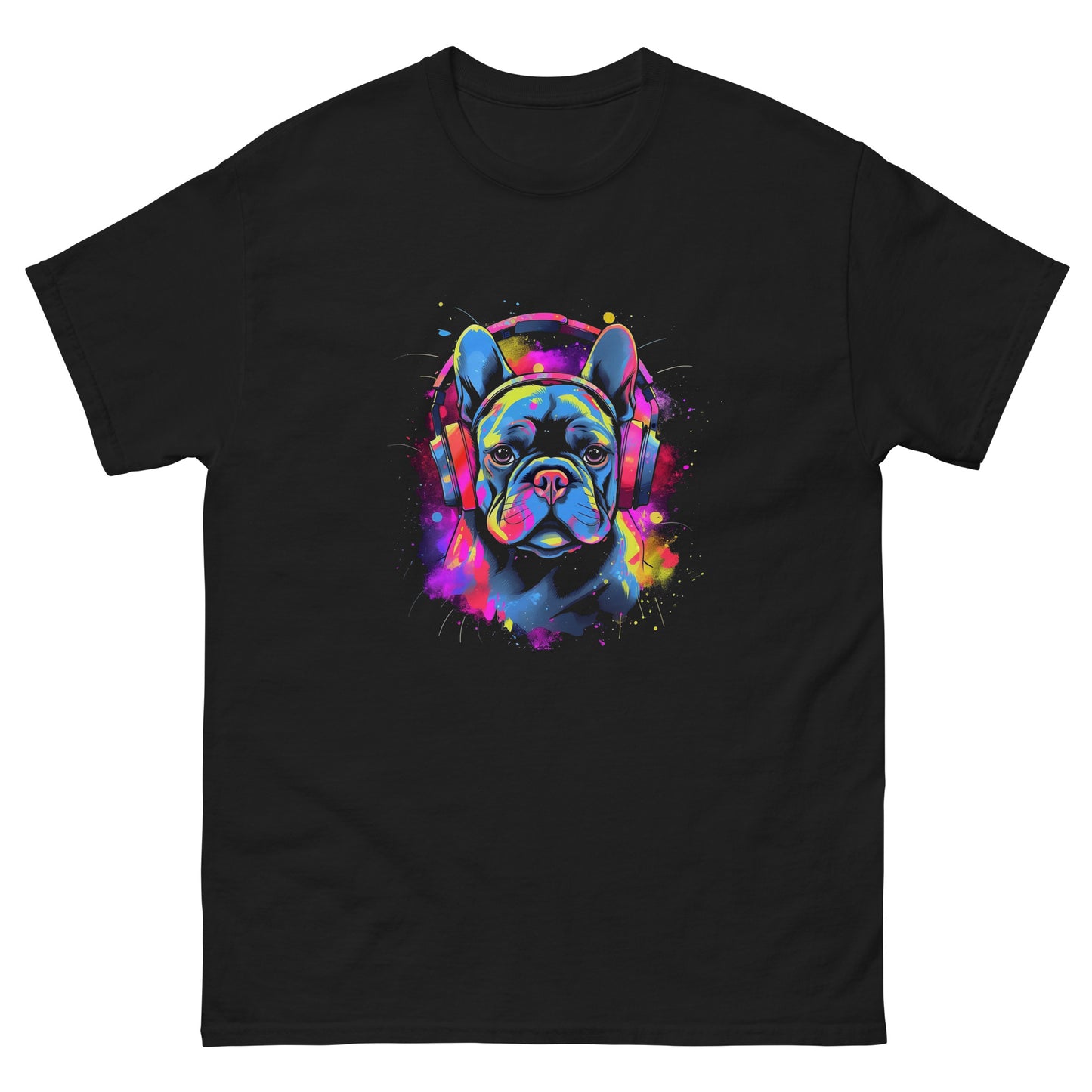 French Bulldog "Enjoy the Sound" - Unisex T-Shirt - Frenchie Emporium