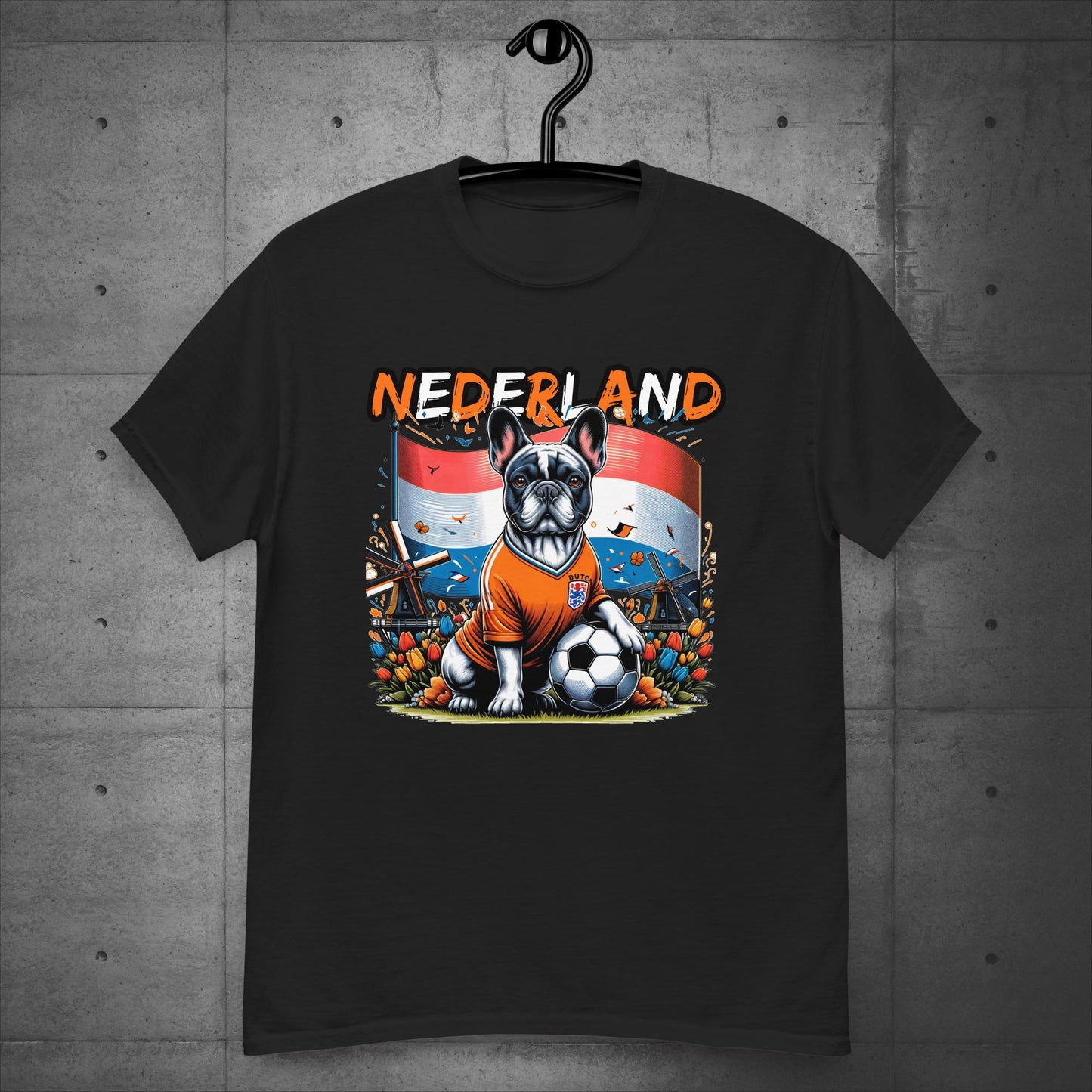 Frenchie Nederland Football Fan - Unisex T-Shirt