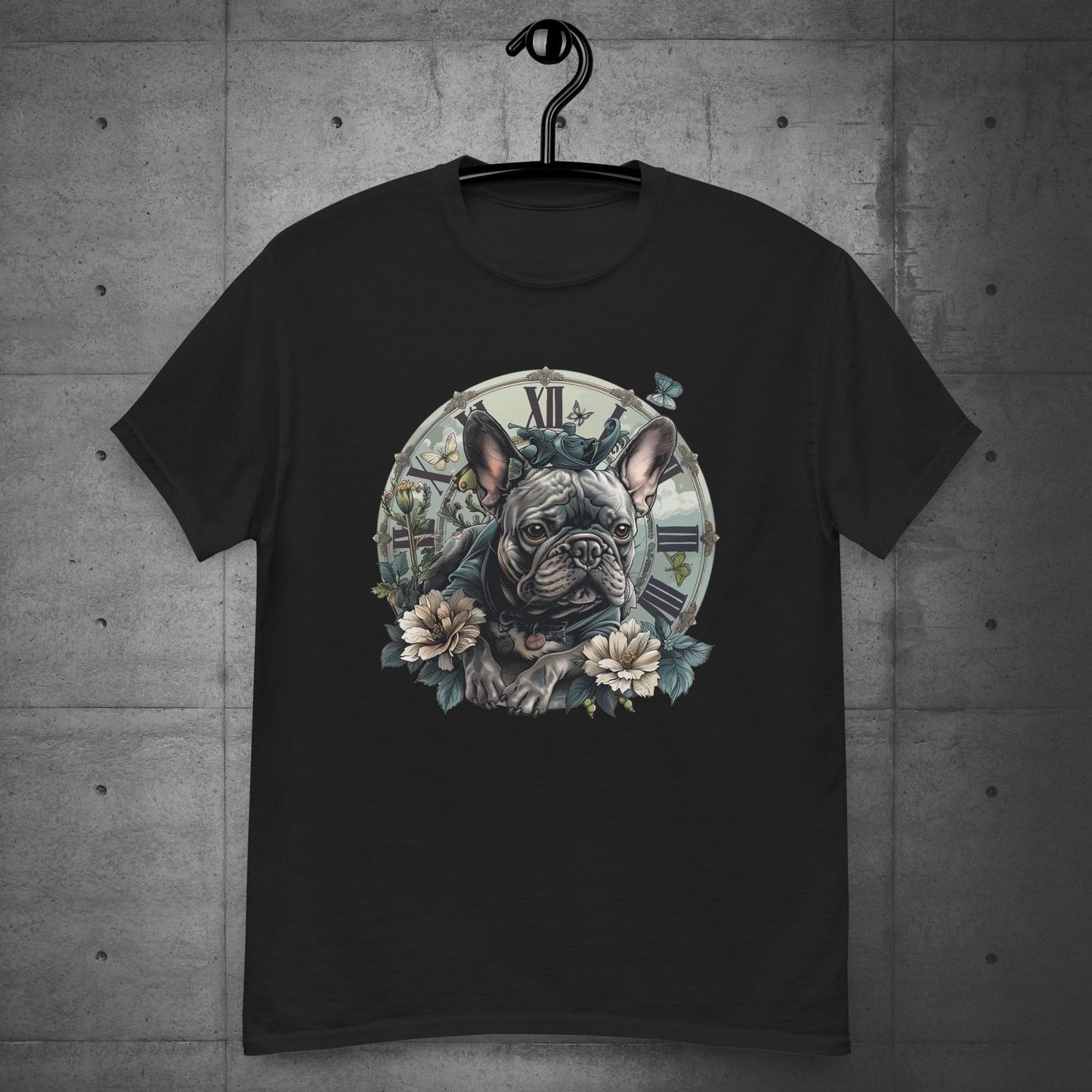 "Wonderland Timekeeper" Frenchie - Unisex T-Shirt - Frenchie Emporium