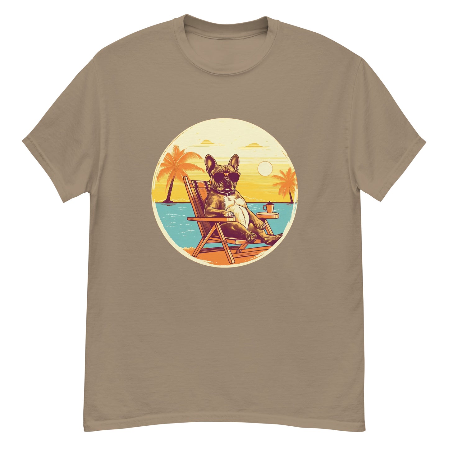 French Bulldog "Enjoy the sun" - Unisex T-shirt