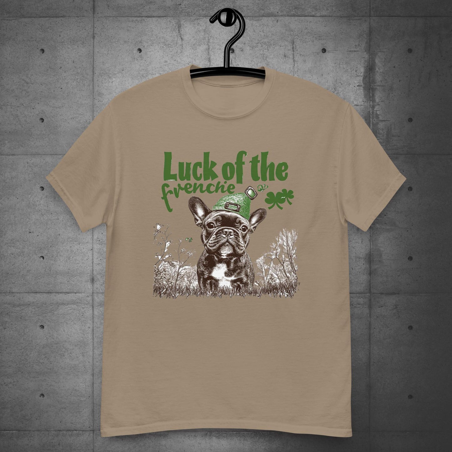 Luck of the Paw-rish Frenchie Unisex T-shirt - Frenchie Emporium