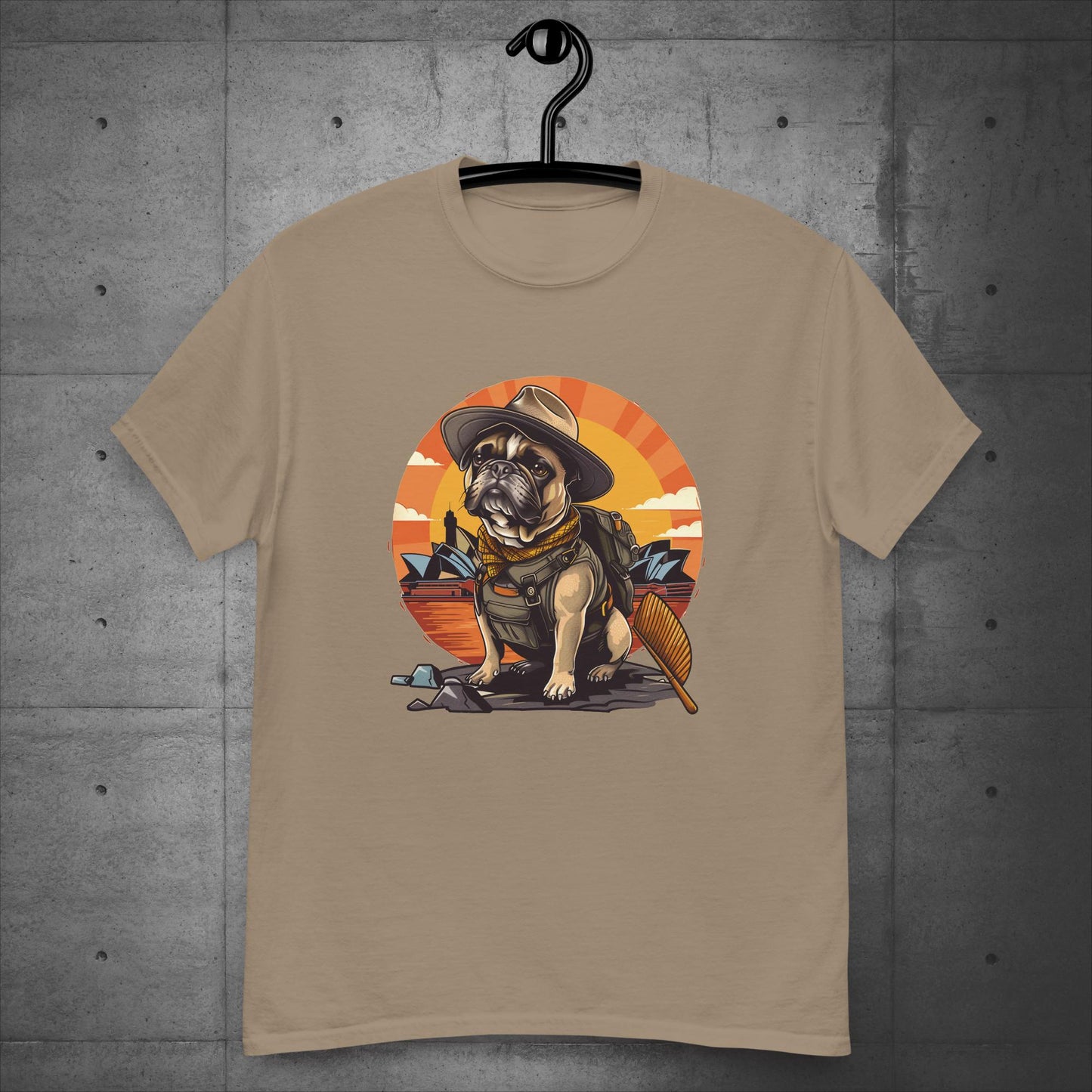 Australia Explorer Frenchie - Unisex T-Shirt