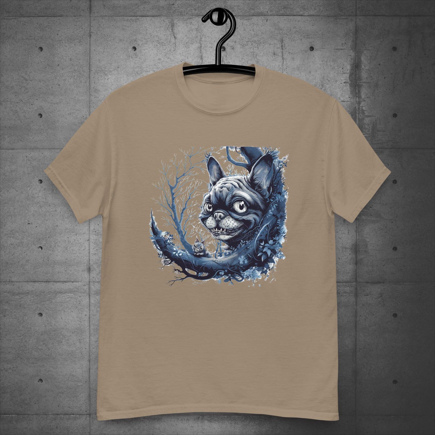 Frenchie Cheshire Cat - Unisex T-Shirt