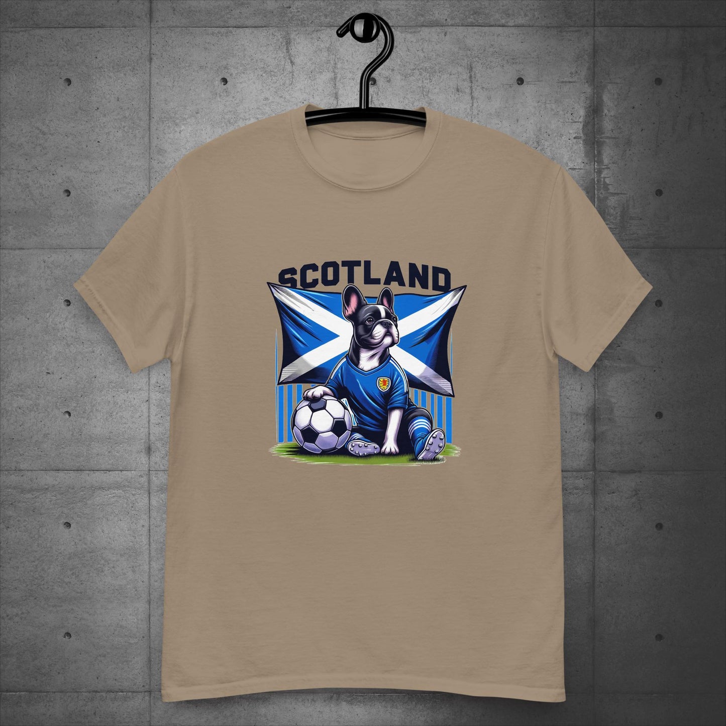 Frenchie Scotland Football Fan - Unisex T-Shirt