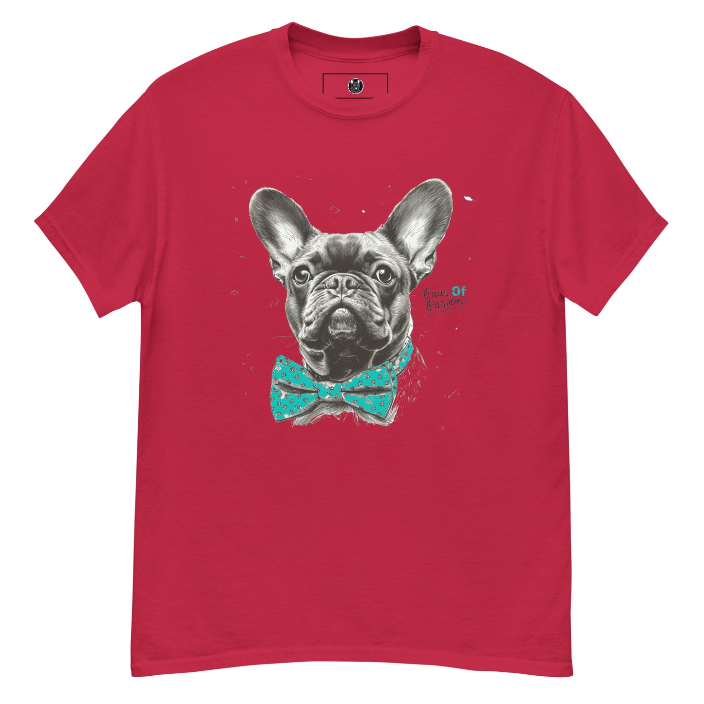 "Paws of Passion" Unisex T-Shirt - Frenchie Emporium