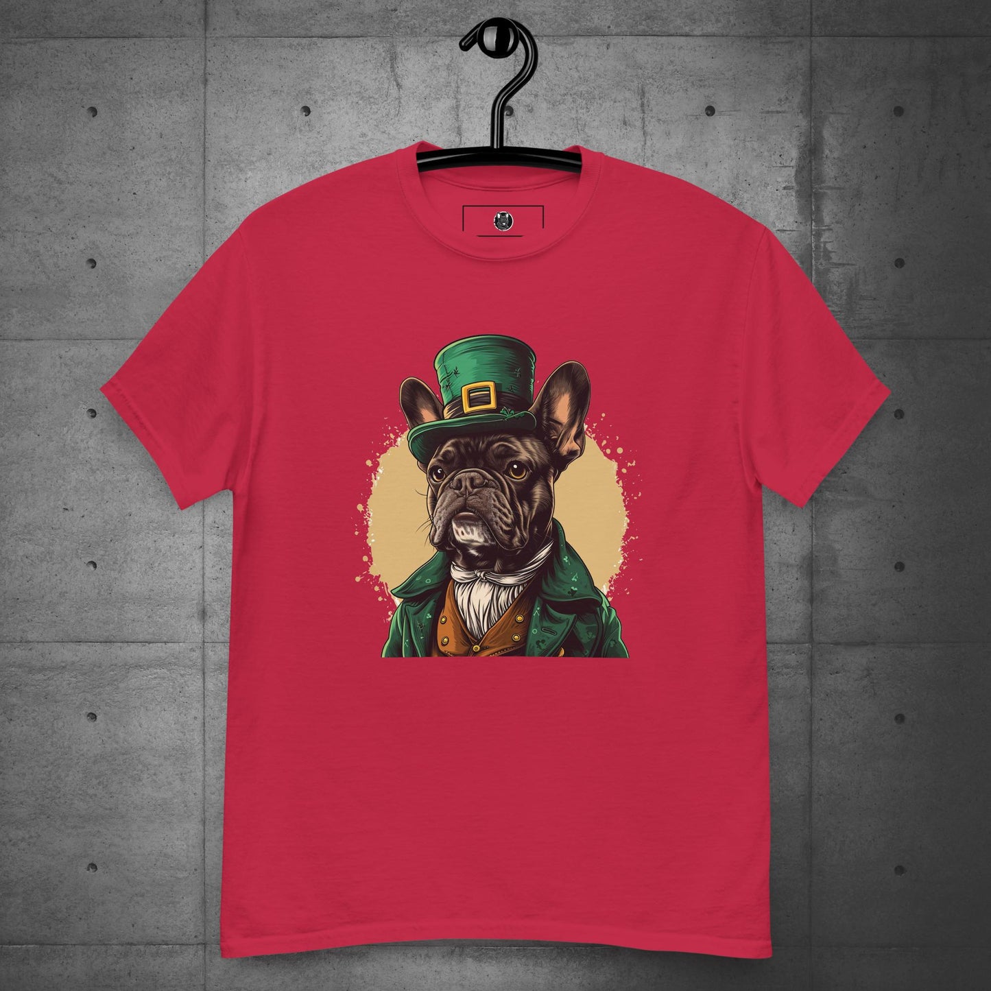 Frenchie Leprechaun Chic Unisex T-Shirt