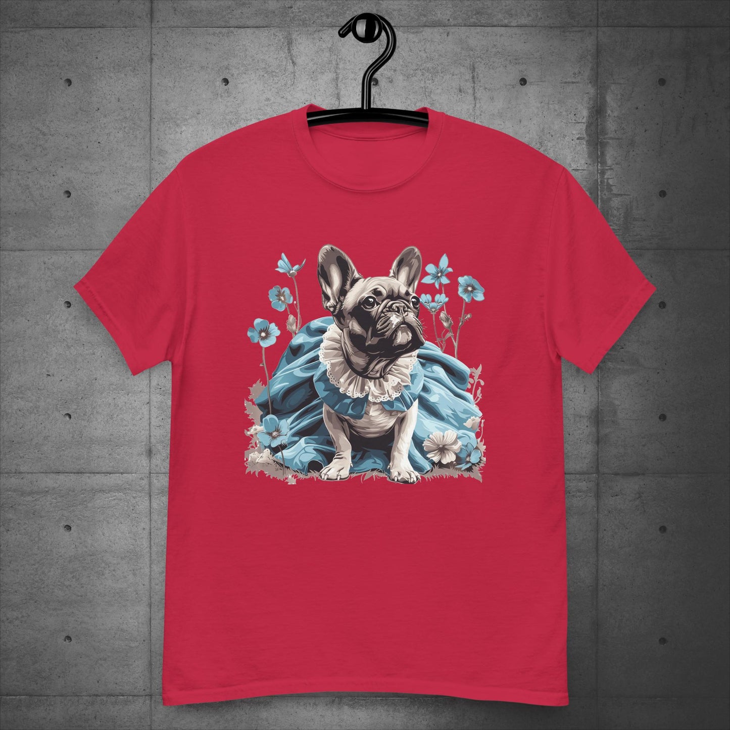 French Bulldog Alice in Wonderland Frenchie - Unisex T-Shirt