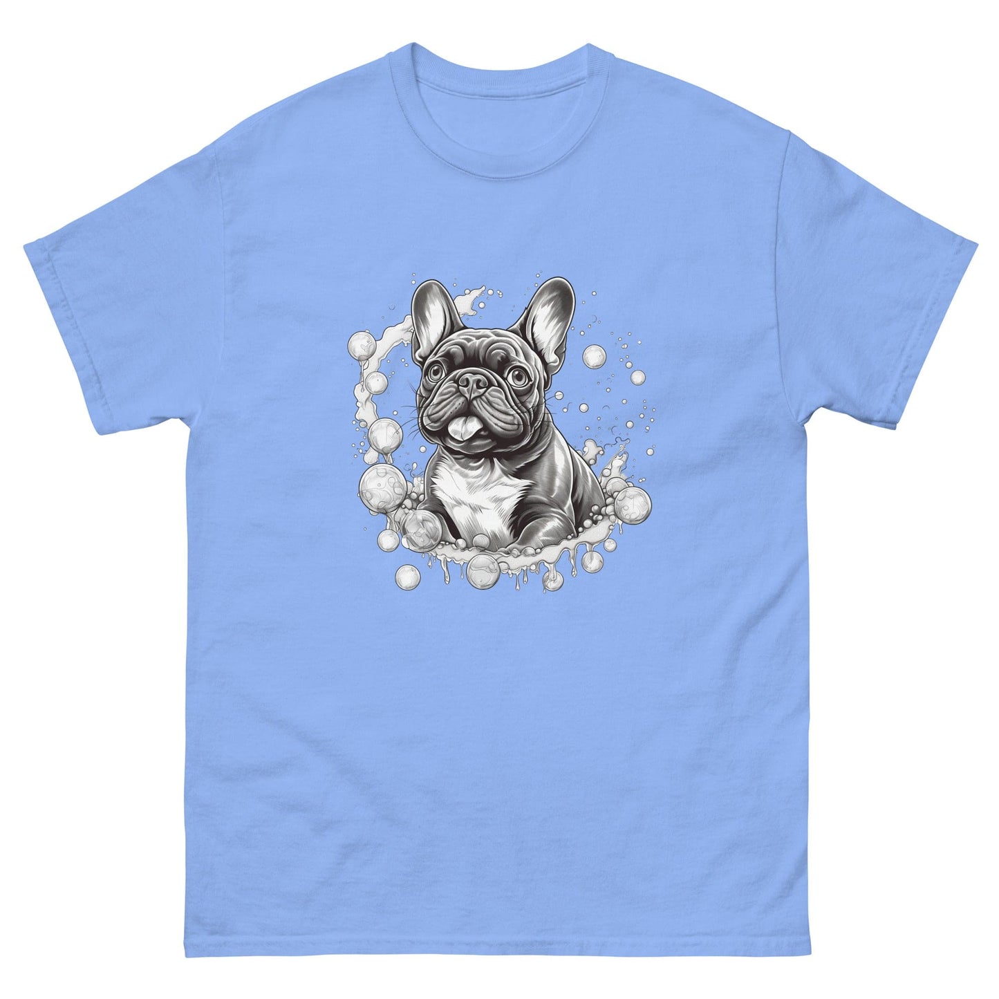 Bubbles French Bulldog - Unisex T-Shirt