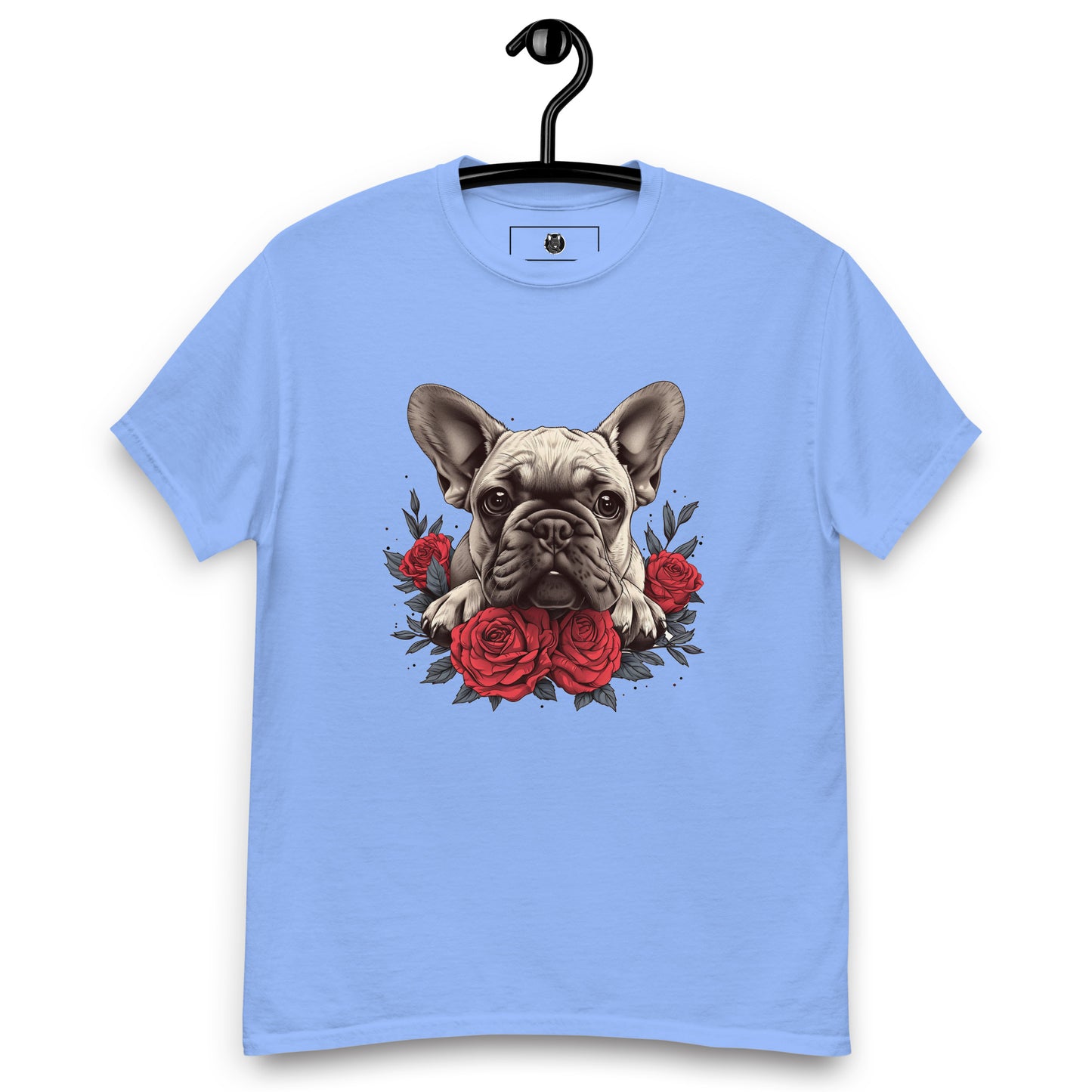 "Rosy Gaze Frenchie" Unisex T-Shirt - Frenchie Emporium