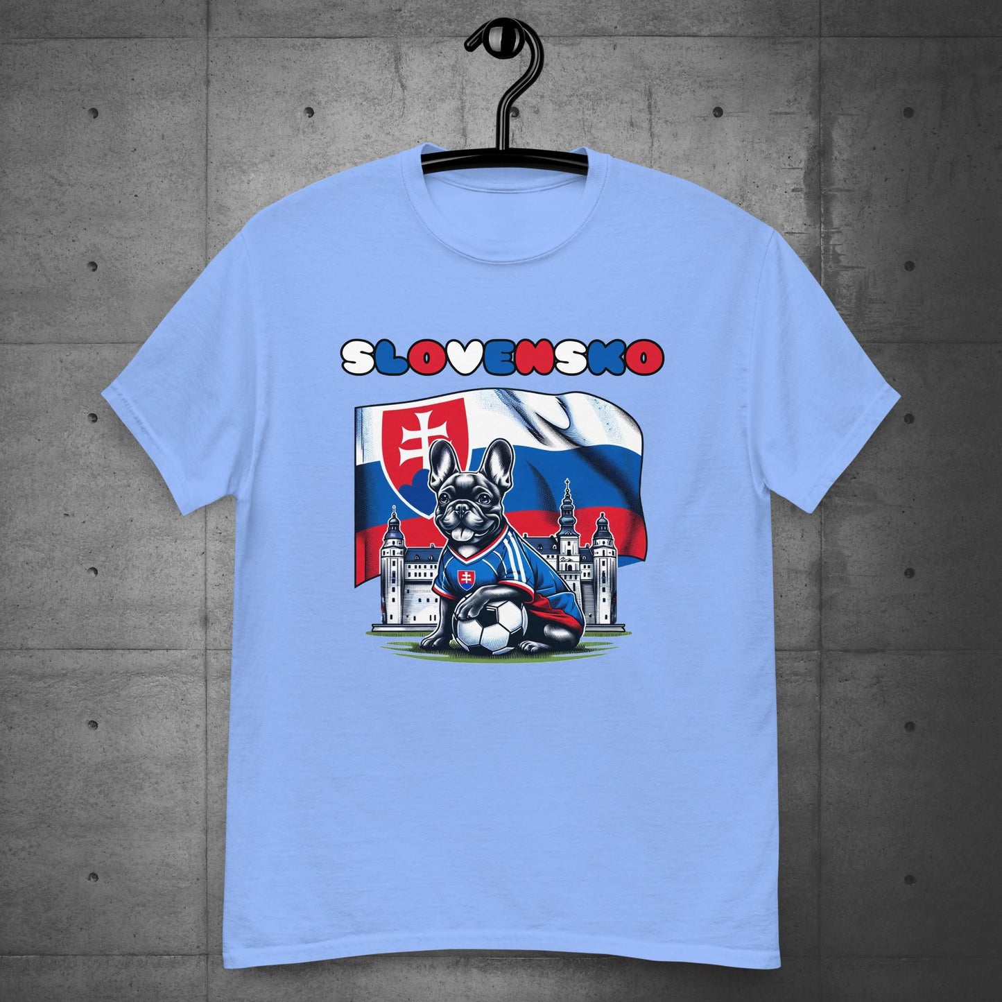 Frenchie Slovakia Football Unisex T-Shirt