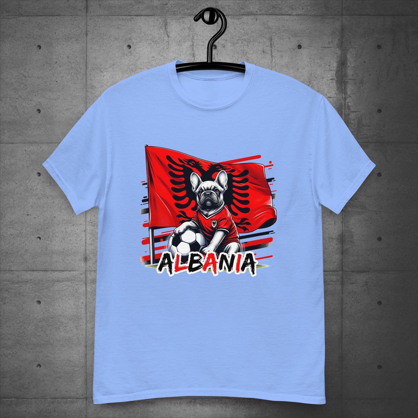 Frenchie Albania Football Fan - Unisex T-Shirt