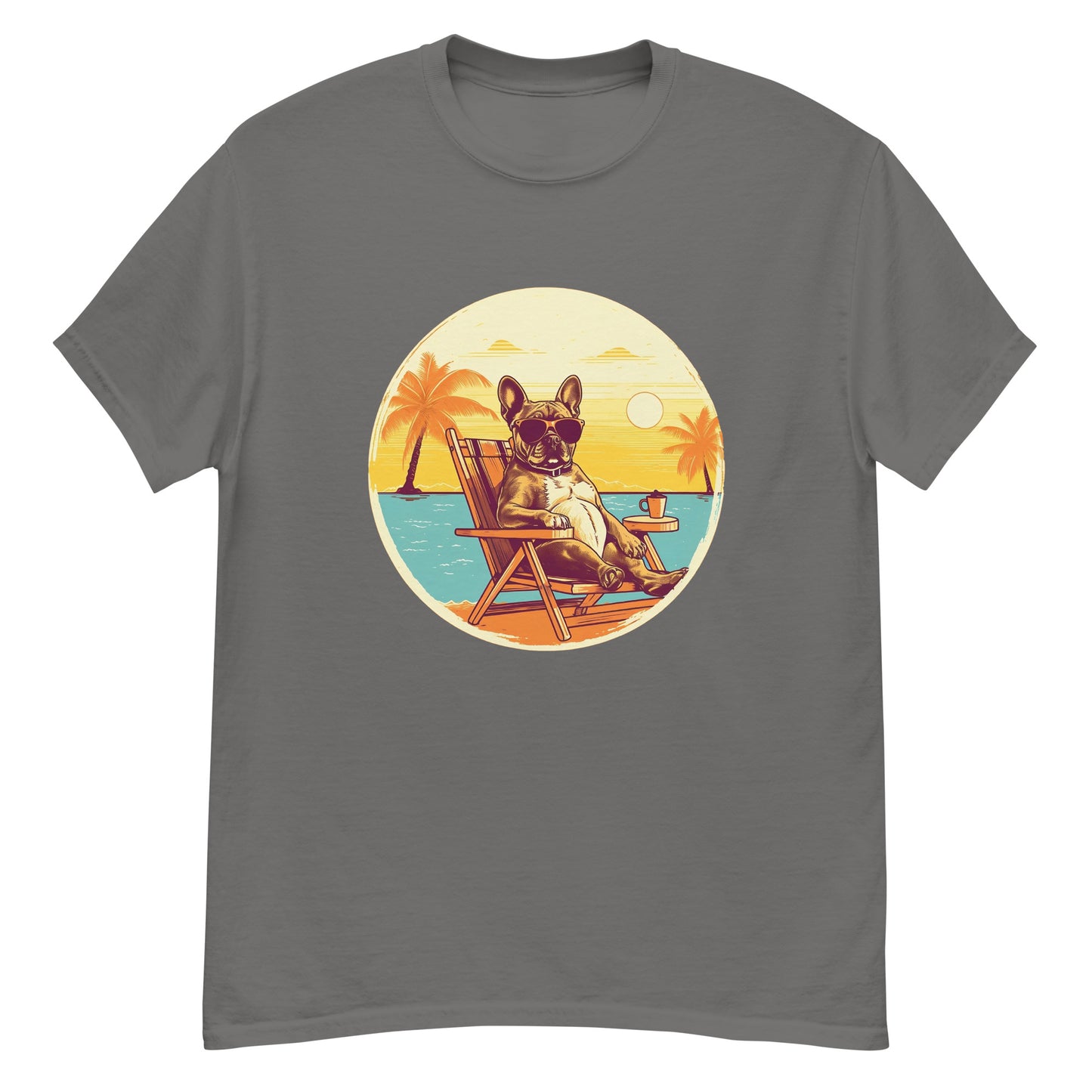 French Bulldog "Enjoy the sun" - Unisex T-shirt