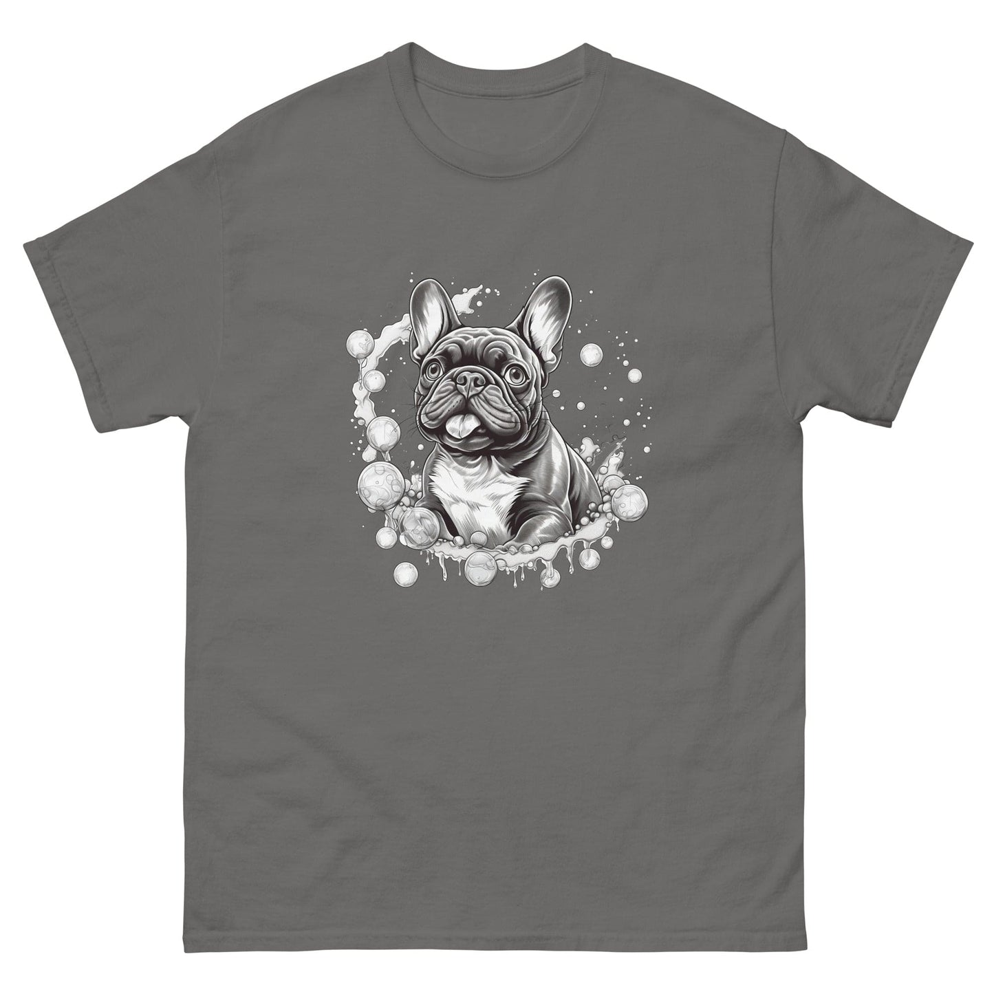 Bubbles French Bulldog - Unisex T-Shirt