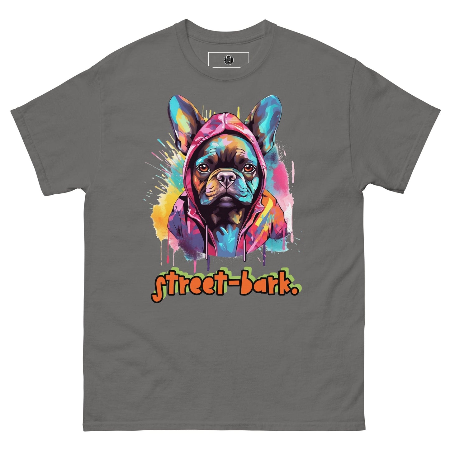 Street Bark Graffiti French Bulldog Unisex T-Shirt