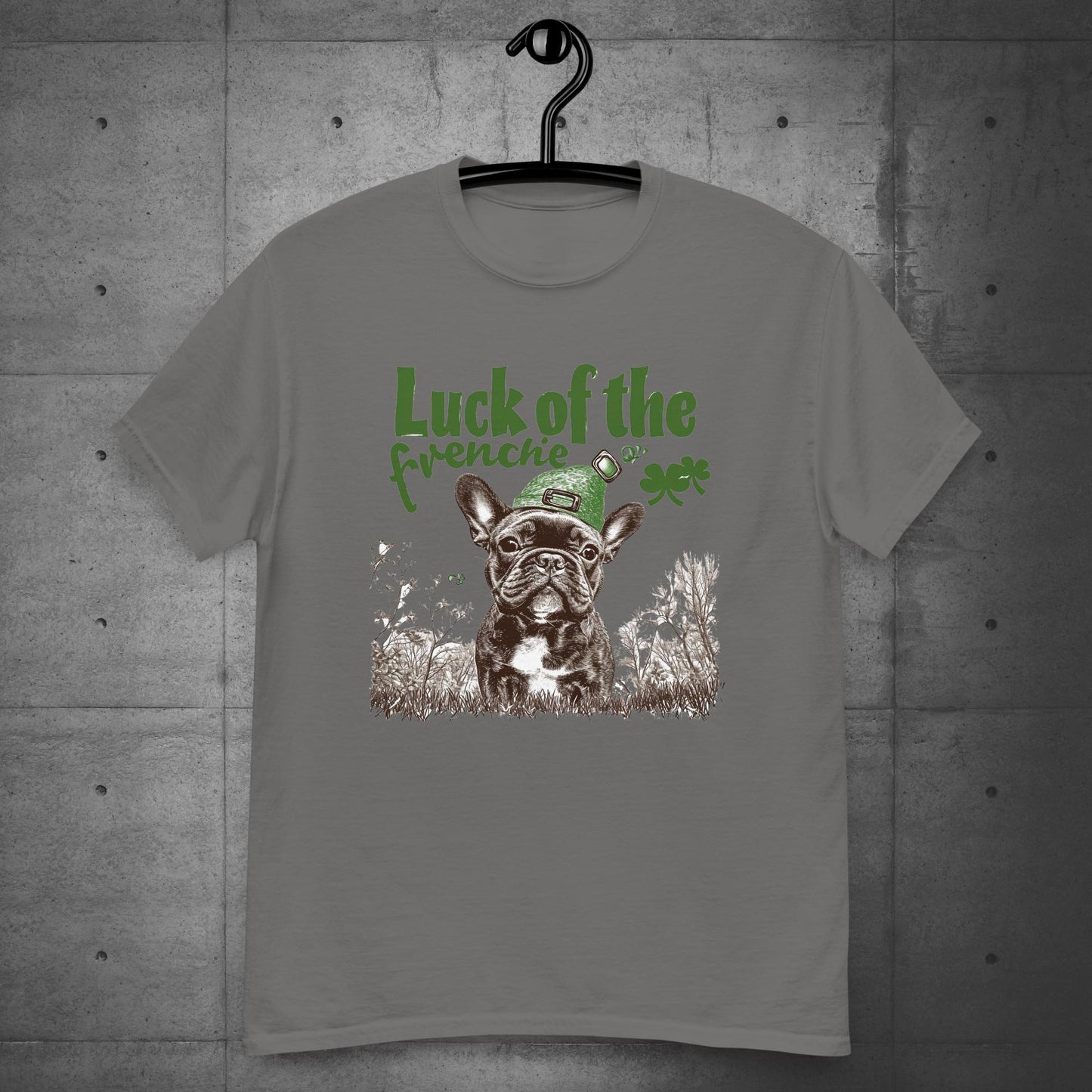 Luck of the Paw-rish Frenchie Unisex T-shirt - Frenchie Emporium