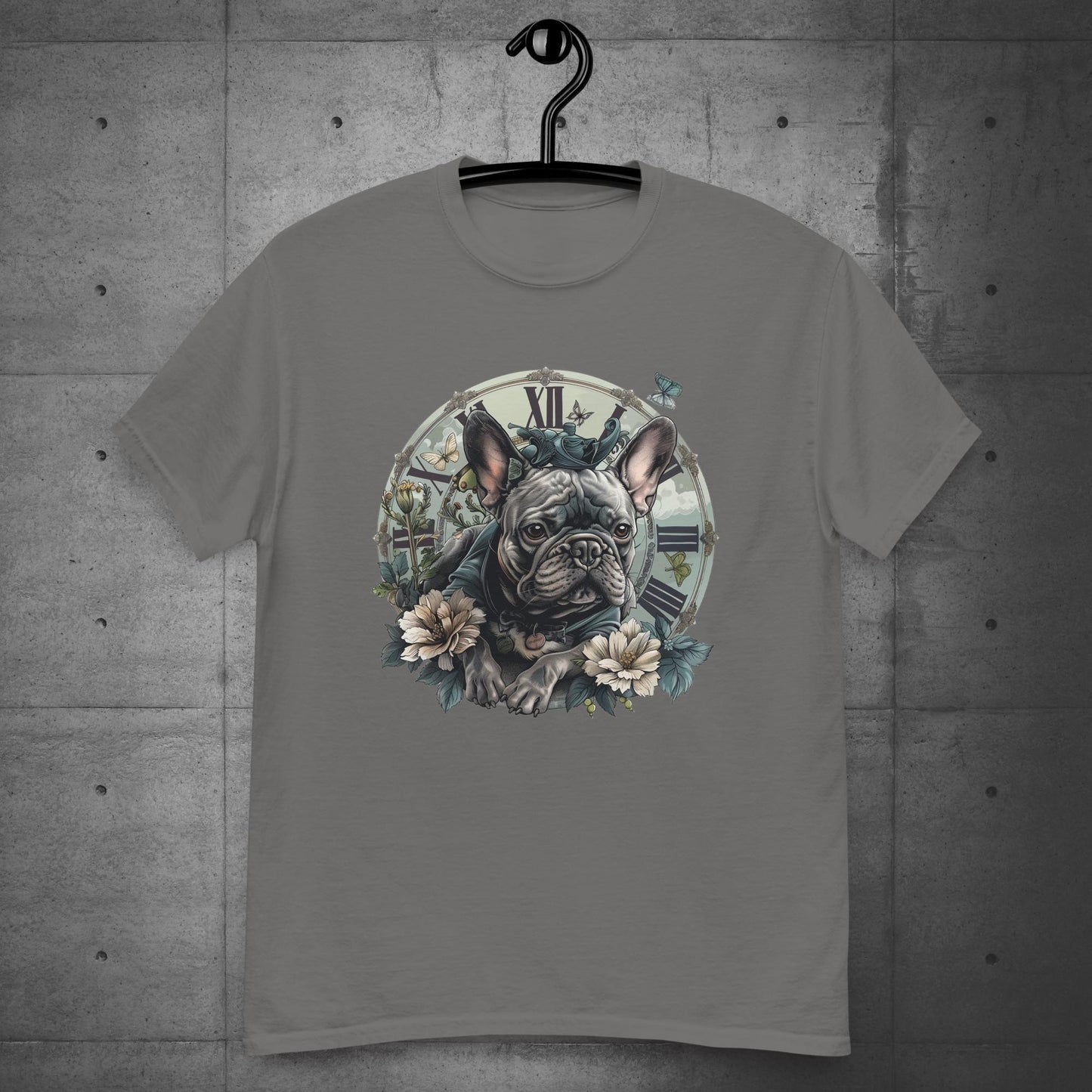 "Wonderland Timekeeper" Frenchie - Unisex T-Shirt - Frenchie Emporium