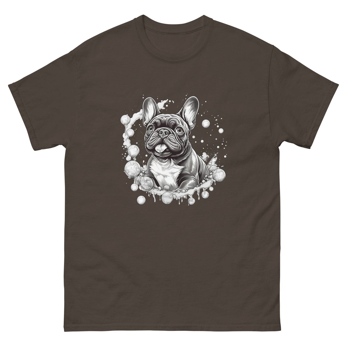 Bubbles French Bulldog - Unisex T-Shirt