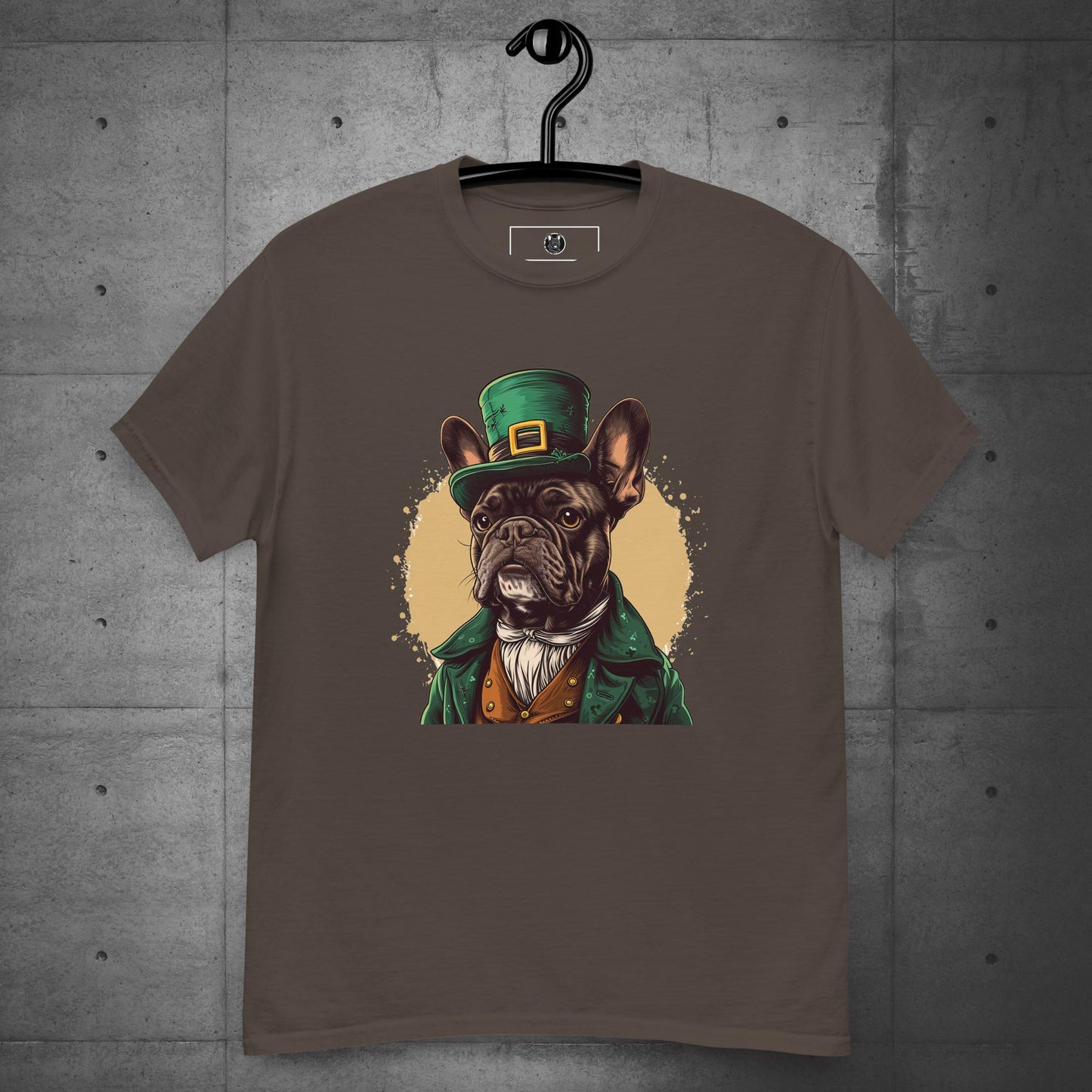 Frenchie Leprechaun Chic Unisex T-Shirt