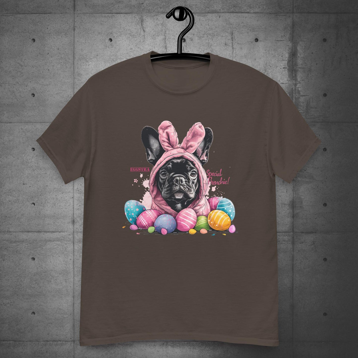 "Eggstra Special Frenchie" Unisex T-Shirt