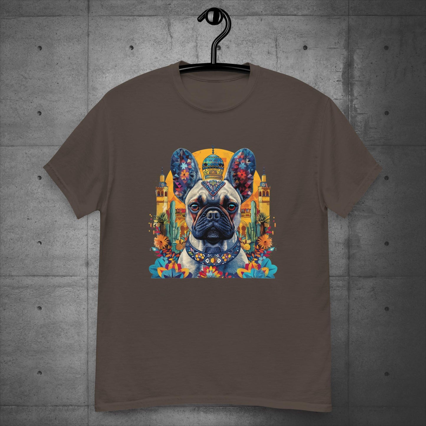 Vibrant Marrakesh Medina Frenchie Unisex T-Shirt - Frenchie Emporium