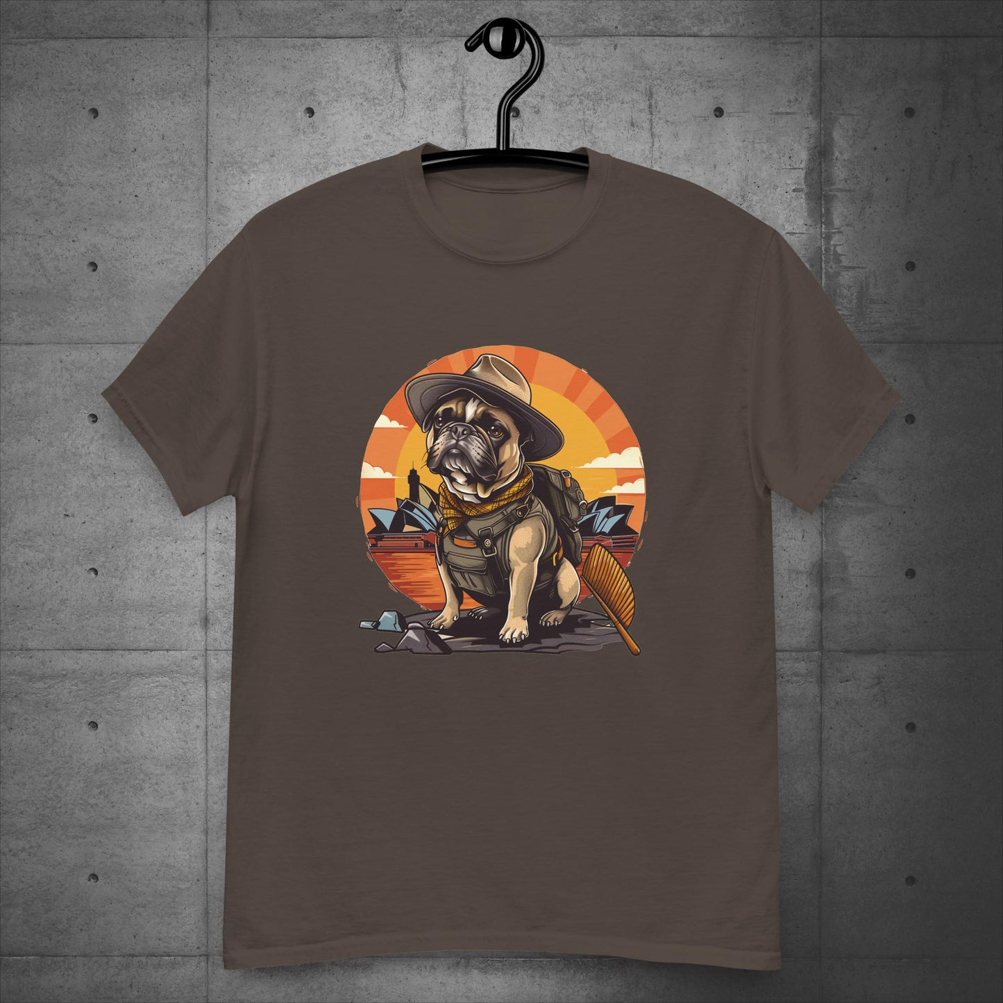 Australia Explorer Frenchie - Unisex T-Shirt