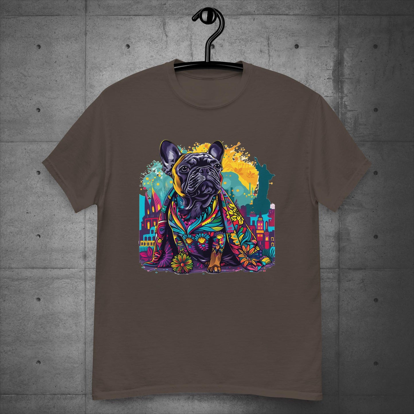 Brazilian Carnival Frenchie - Unisex T-Shirt - Frenchie Emporium