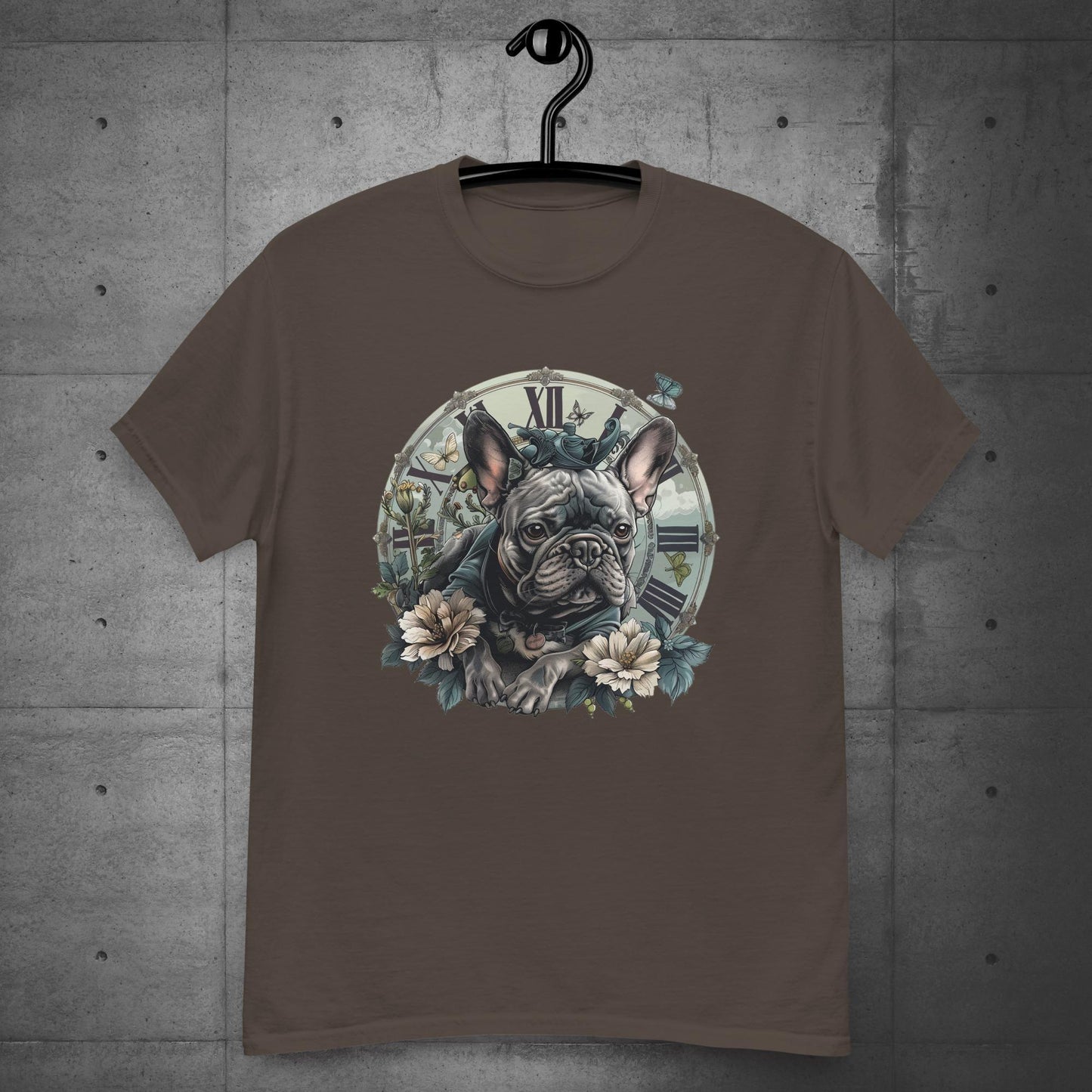 "Wonderland Timekeeper" Frenchie - Unisex T-Shirt - Frenchie Emporium