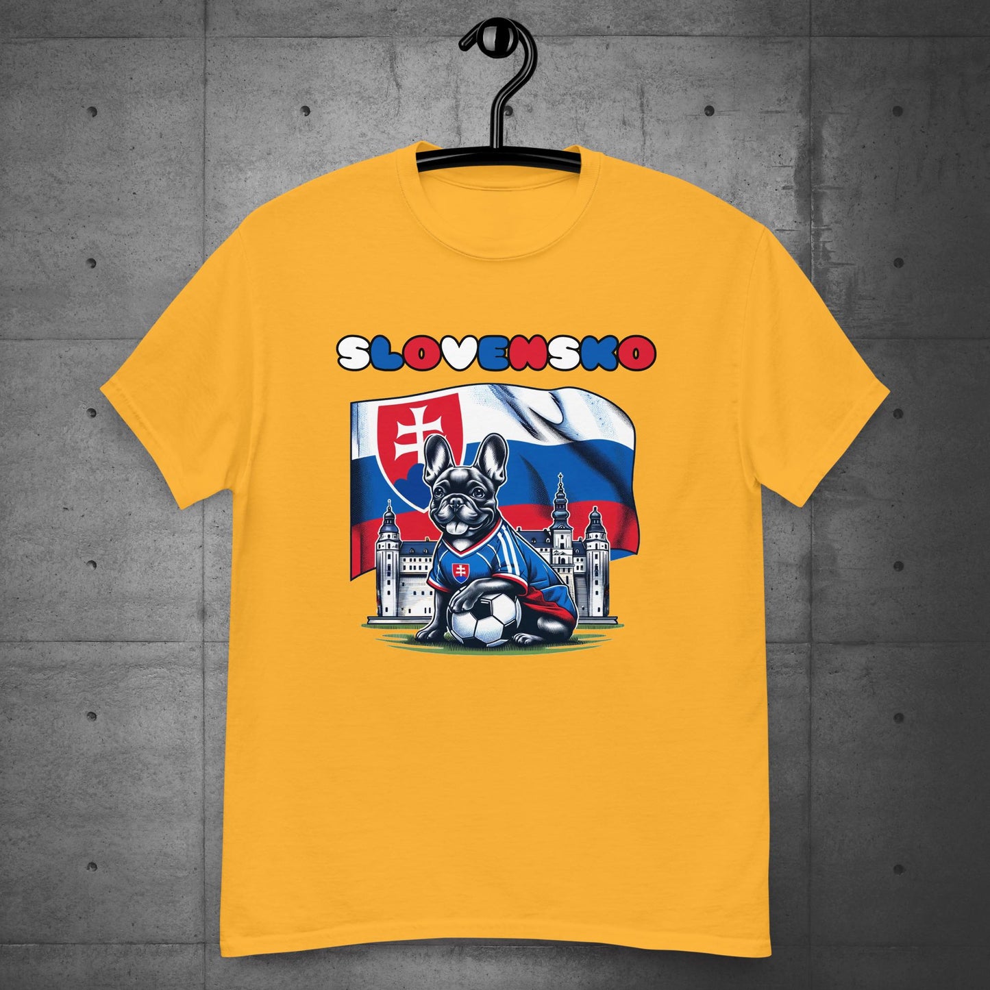 Frenchie Slovakia Football Unisex T-Shirt - Frenchie Emporium