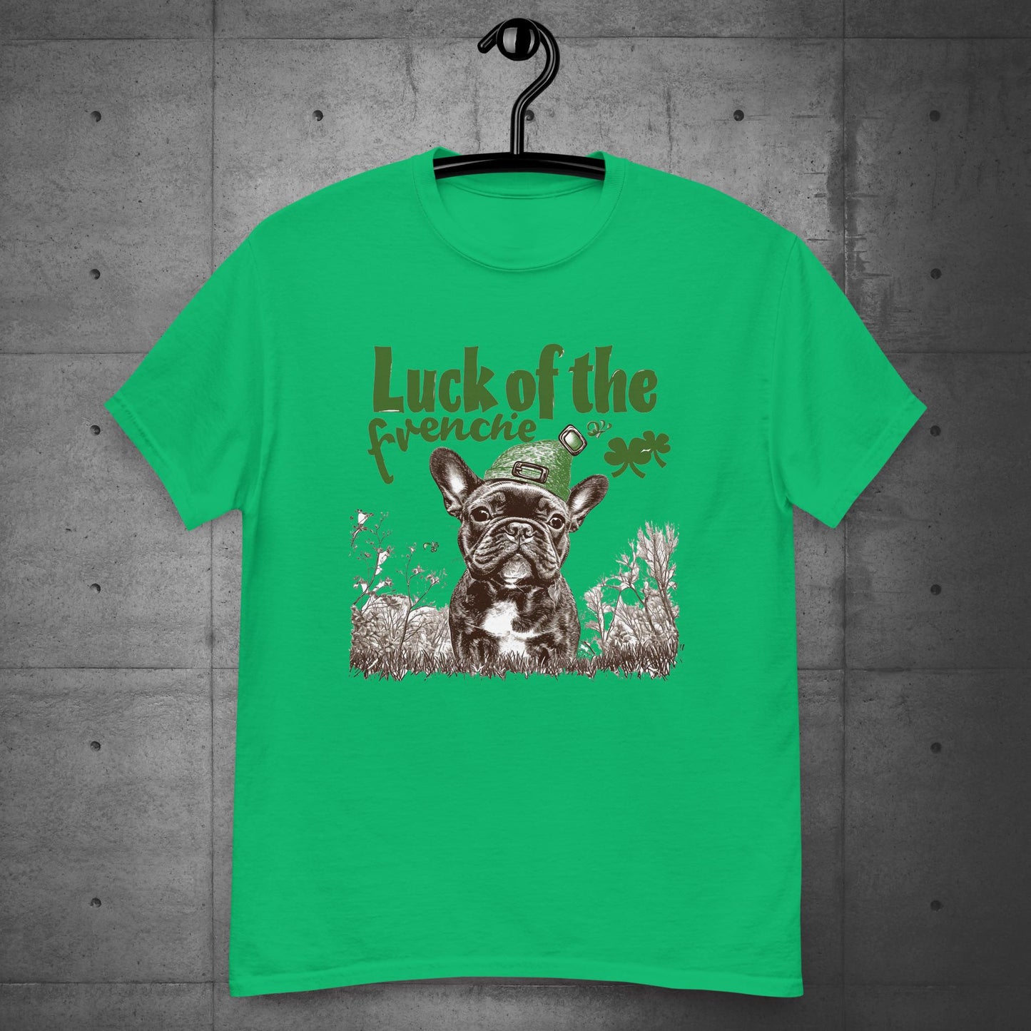 Luck of the Paw-rish Frenchie Unisex T-shirt - Frenchie Emporium